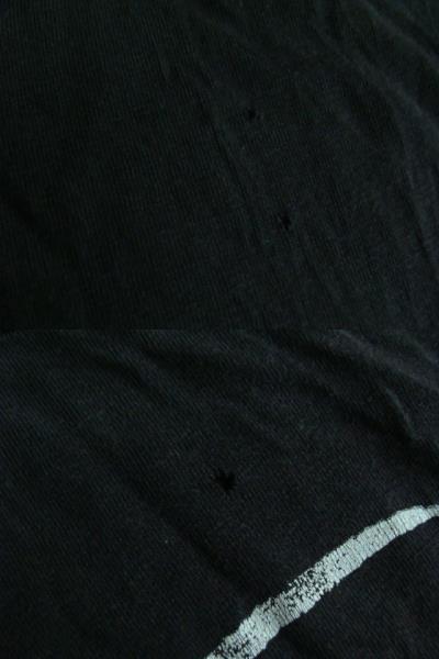 【状態難あり】90s ボニー・レイット ツアーTシャツ 黒 (XL)【穴・退色・Pひび割れ・USA製】 の画像7