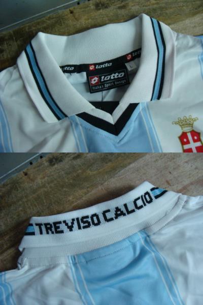 【未使用品・イタリア製】トレヴィーゾFC1993 サード？ ユニフォーム (L) Lotto製　_画像4