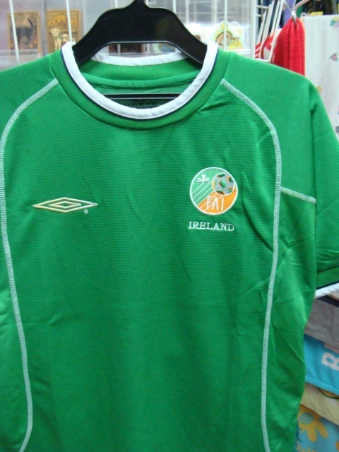 サッカー アイルランド代表 02年 ホーム ユニフォーム (サイズ注意) Umbro製_画像1