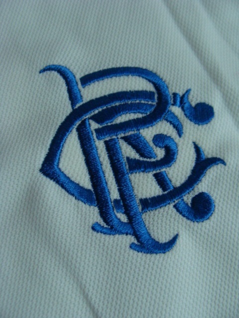 【使用感強め】グラスゴー・レンジャーズFC 02-03 アウェイ ユニフォーム (XL) DIADORA製　_画像5