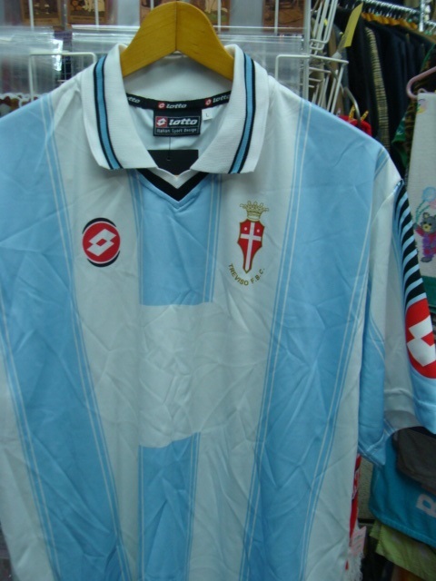 【未使用品・イタリア製】トレヴィーゾFC1993 サード？ ユニフォーム (L) Lotto製　_画像1
