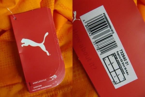 【未使用品・難あり】コートジボワール代表 2006 ドログバ ユニフォーム (L) プーマ製_画像10