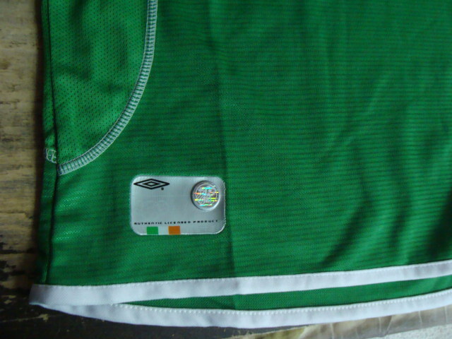 サッカー アイルランド代表 02年 ホーム ユニフォーム (サイズ注意) Umbro製_画像8