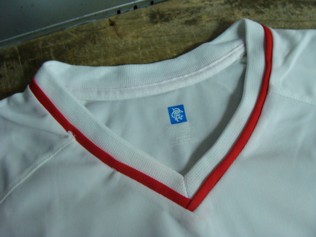 【使用感強め】グラスゴー・レンジャーズFC 02-03 アウェイ ユニフォーム (XL) DIADORA製　_画像6
