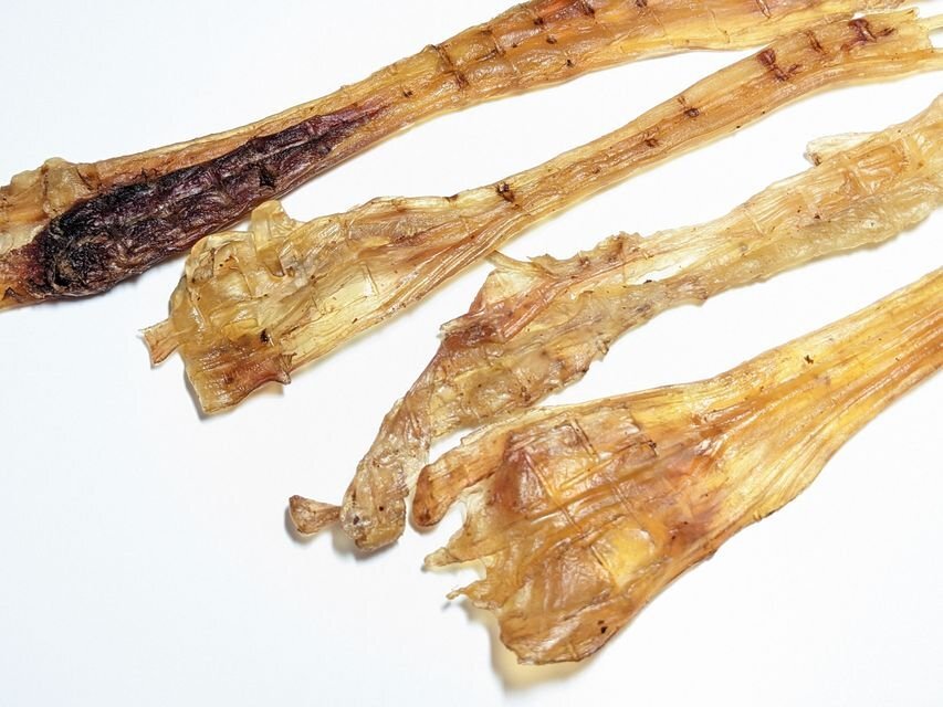 ■2111円~■全国送料無料!【国産牛アキレス 薄型ロングタイプ】90g 国産天然素材を乾燥。時間持ちする噛みごたえのある無添加おやつ_画像6