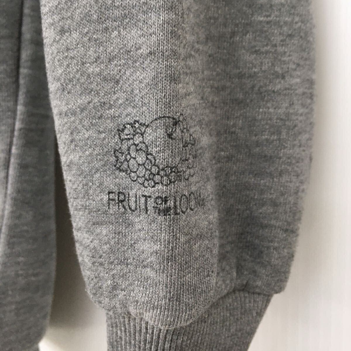 新品■ FRUIT OFTHE LOOM フルーツ オブザ ルーム トレーナー S スヌーピーコラボ ロゴ _画像6