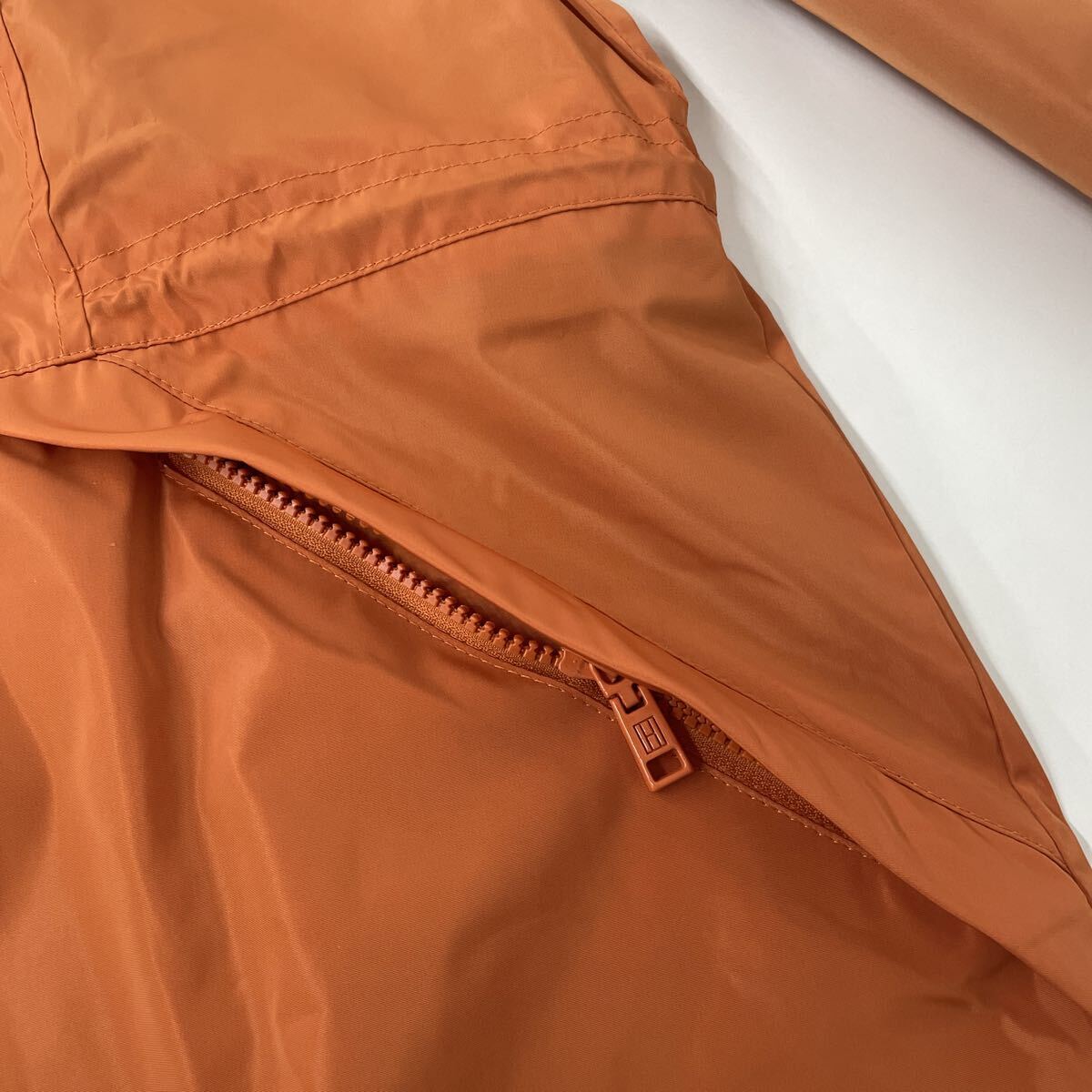 TOMMY トミーヒルフィガー レディース パッカブルジャケット ジャンパー L オレンジ_画像5