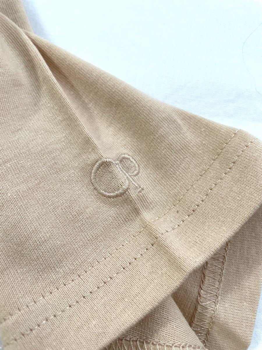 未使用■OP OCCANPACIFIC オーシャンパシフィック レディース 半袖シャツ XL ベージュ CALIF 大きいサイズ_画像4