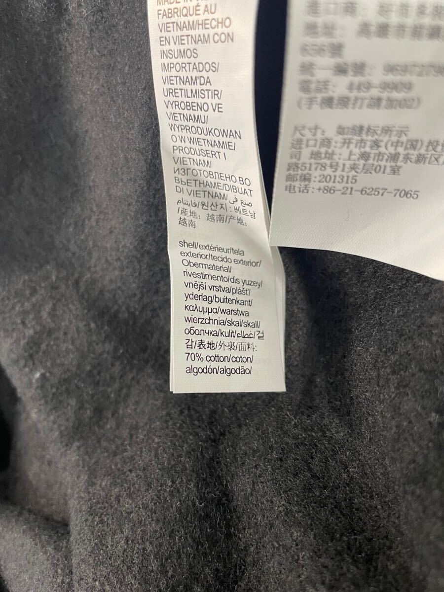 TOMMY トミーヒルフィガー メンズ 裏起毛 ロゴ トレーナー M ブラック_画像7