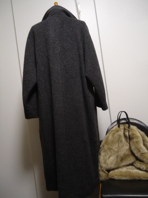 モガ　ヘリンボーン生地　コート　試着のみ_画像4