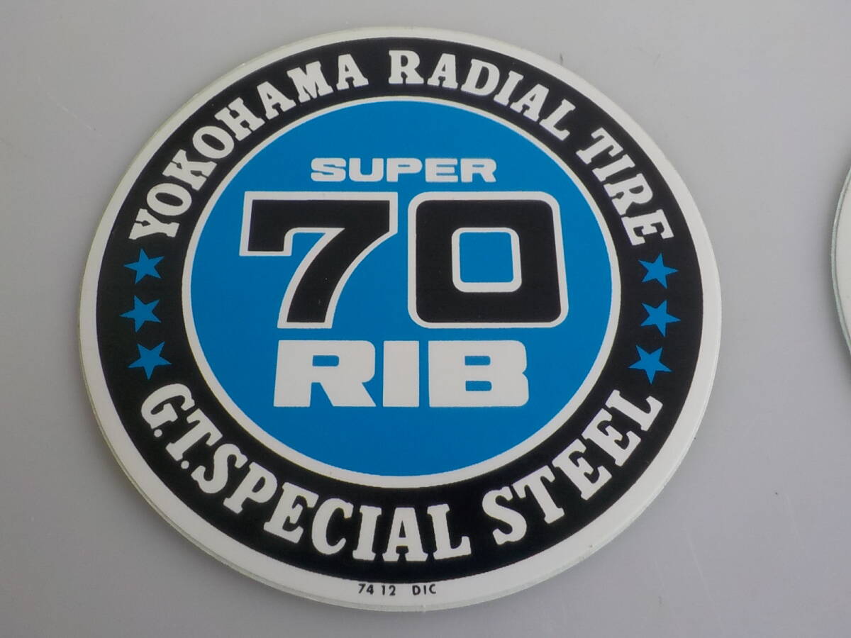  старый машина YOKOHAMA.GT.SPECIAL стикер 3 листов подлинная вещь Showa Retro авто аксессуары 