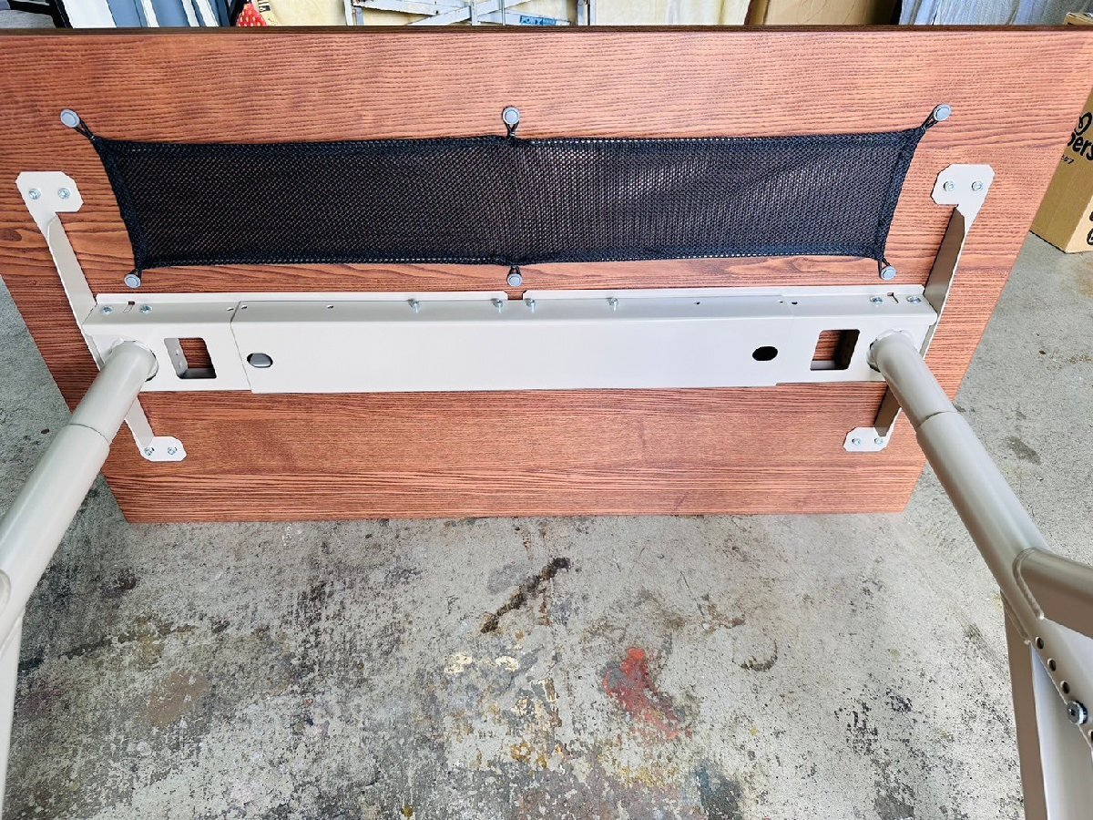 ◆美品◆【IKEA イケア IDASEN イドーセン 机 ワークデスク テーブル ブラウン】中古品 東海地方配送限定_画像4