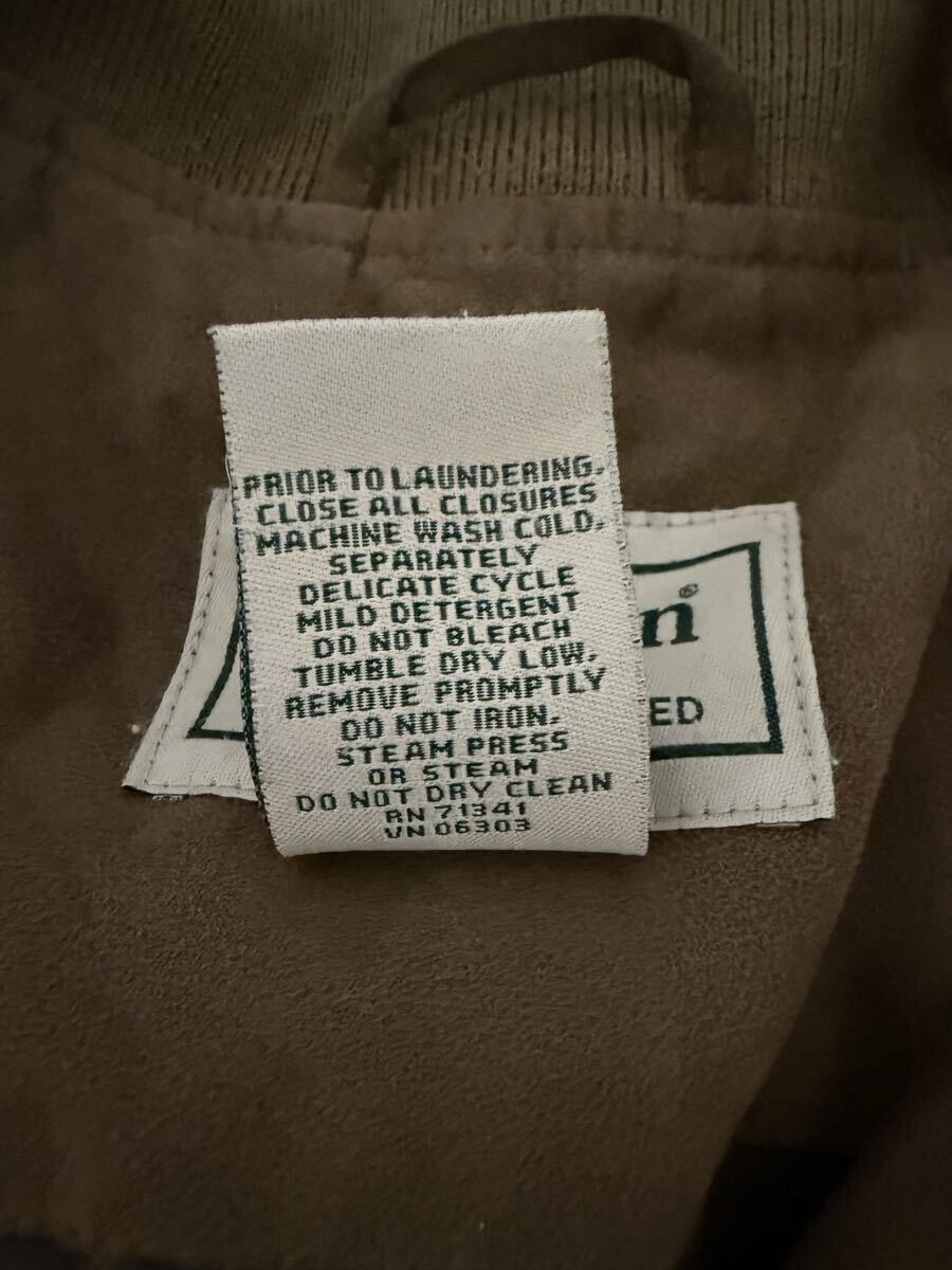 ★L.L.bean エルエルビーン ジャケット　スイングトップ　チェック柄 ブラウン　メンズ　Lサイズ_画像3