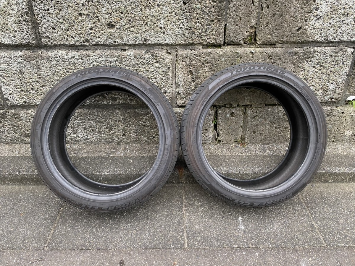 ②TOYOTIRES PROXES CL1 SUV 225/45R19 2 шт 21 год производства 2254519