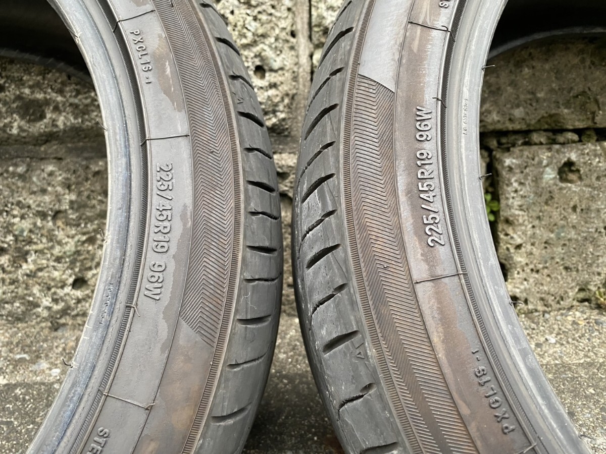 ②TOYOTIRES PROXES CL1 SUV 225/45R19 2 шт 21 год производства 2254519