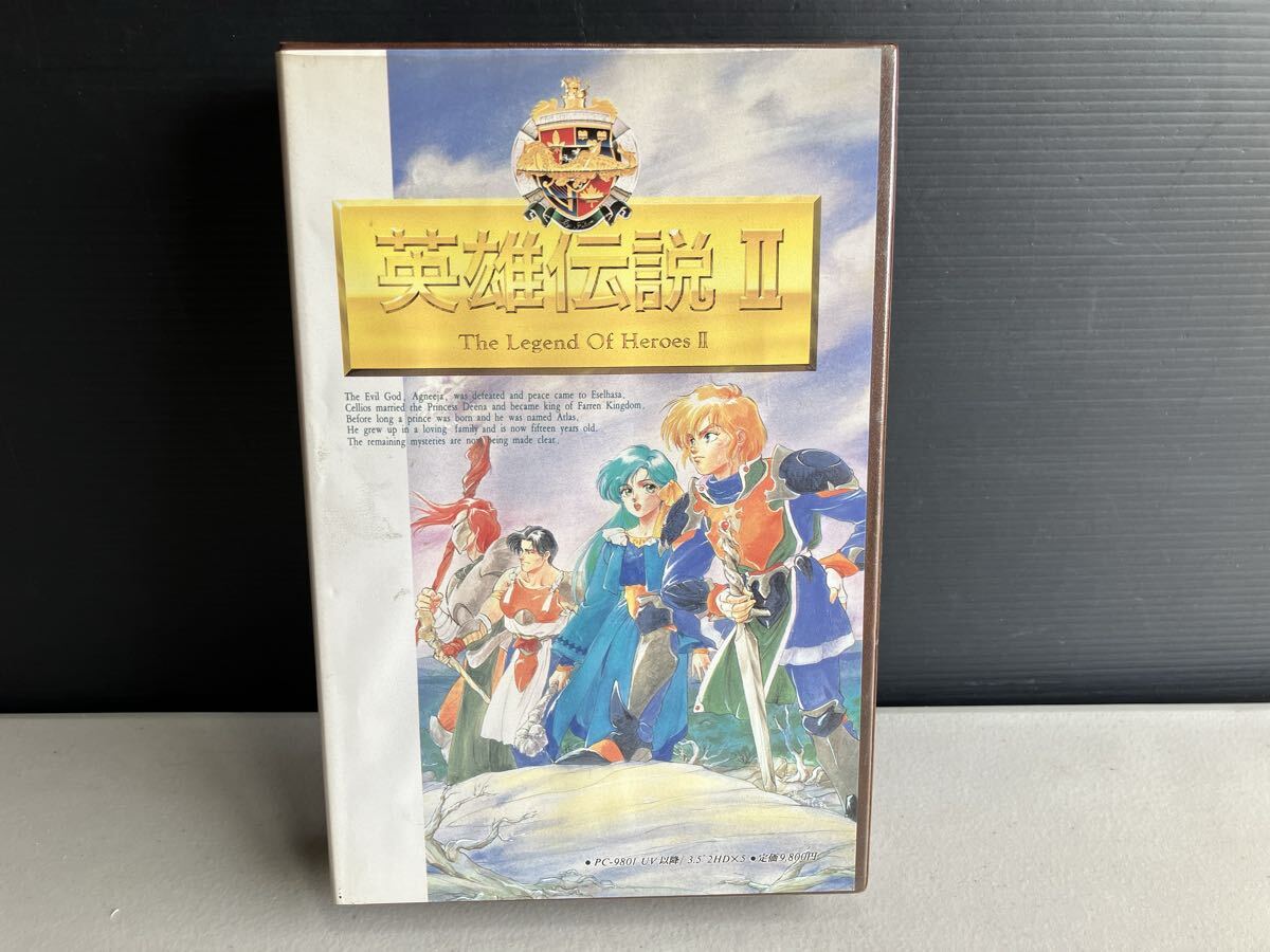 Falcom ファルコム　PC-9801用　ゲーム ソフト　ドラゴンスレイヤー　英雄伝説 Ⅱ 動作未確認　現状品_画像5