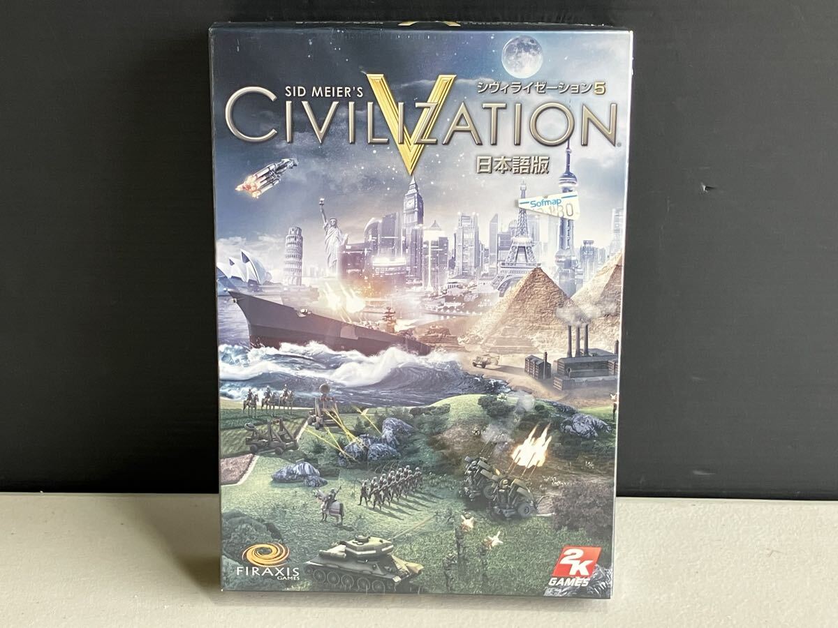 未開封品　PC版　シド・マイヤーズ　シヴィライゼーションV Windows_画像1