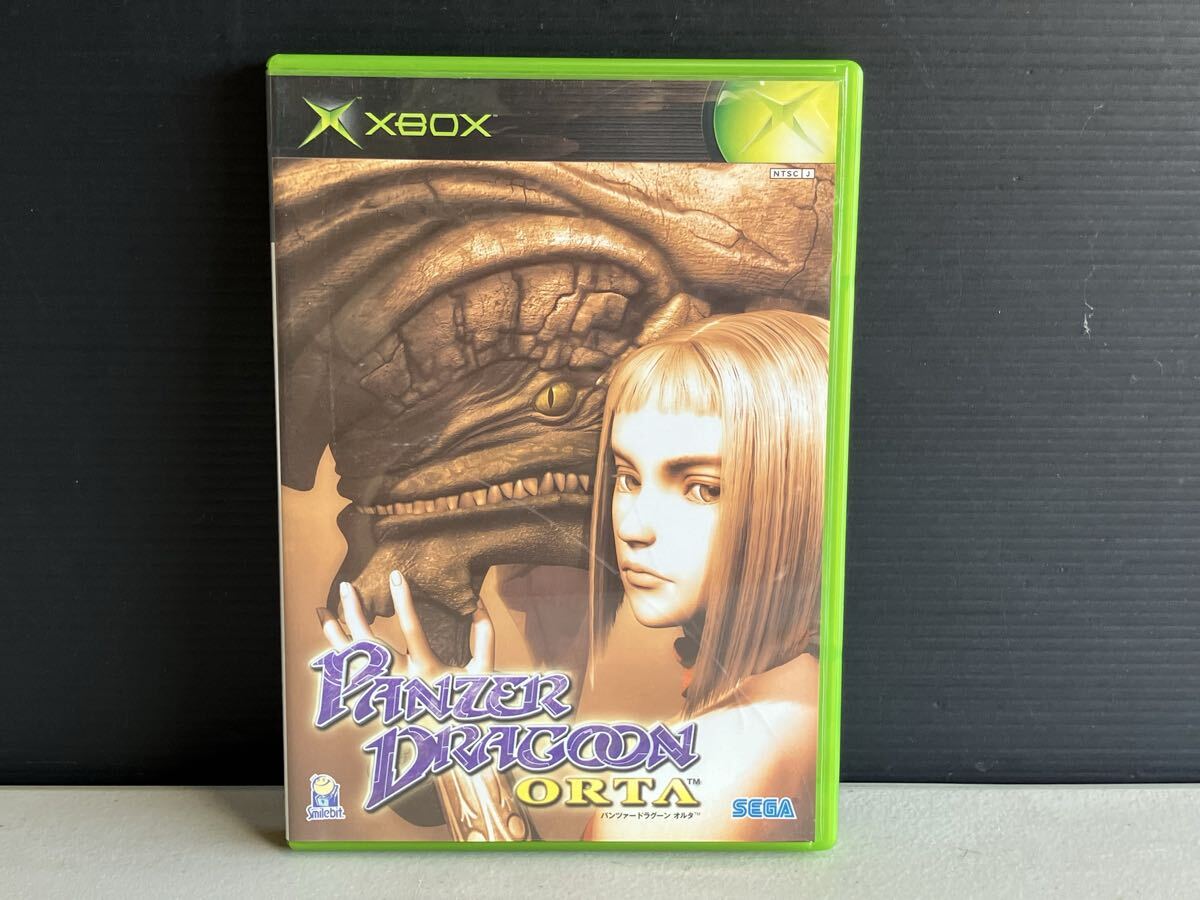 XBOX PAZER DRAGOON ORTA パンツァー ドラグーン オルタ 初回限定版　盤面美品　セガ_画像1