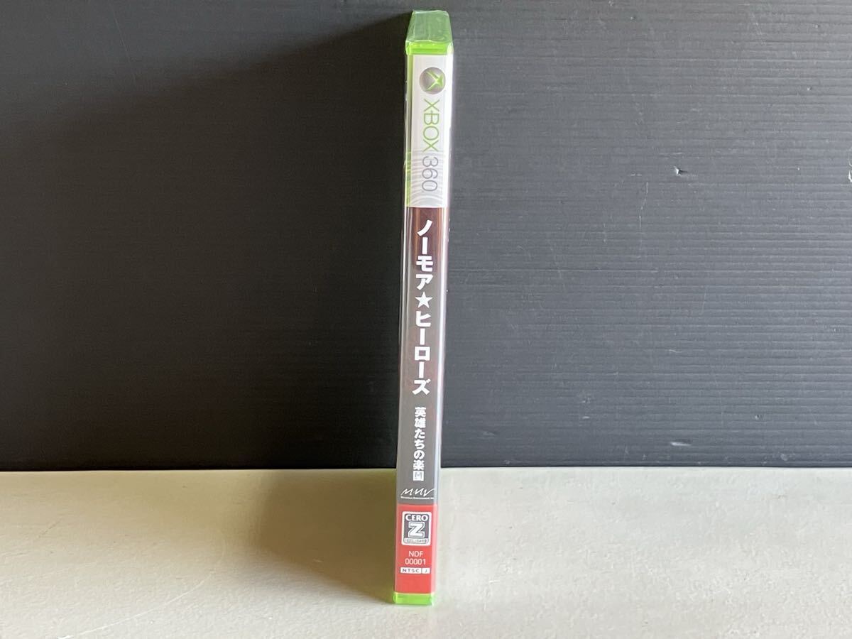 未開封品　XBOX 360 ノーモア ヒーローズ 英雄たちの楽園　マーベラエンターテイメント_画像3