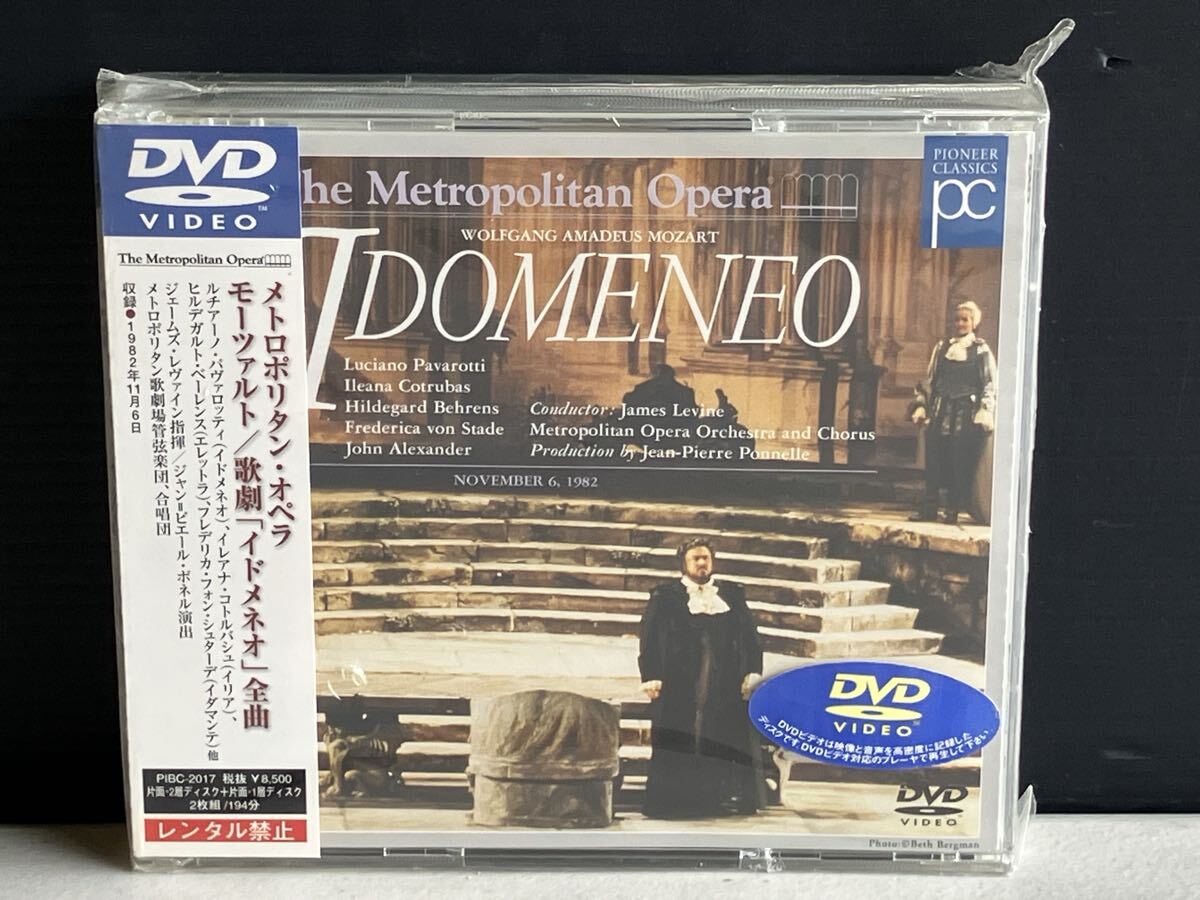 未開封品　DVD メトロポリタン ・ オペラ モーツァルト ／ 歌劇 「イドメネオ」 全曲　_画像1