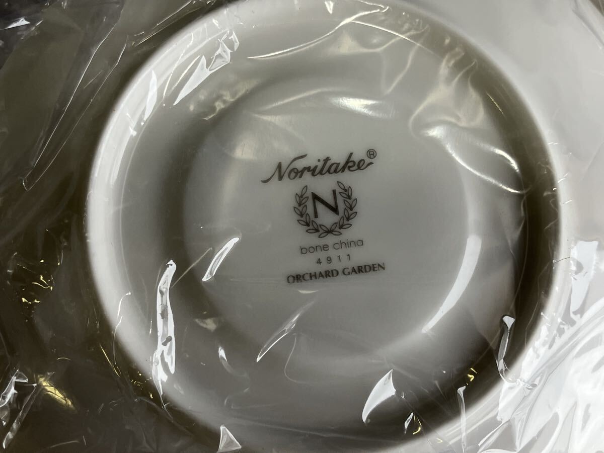 未使用品　Noritake オーチャード ガーデン　ティ− ・ コーヒー 碗皿 ペアセット_画像7