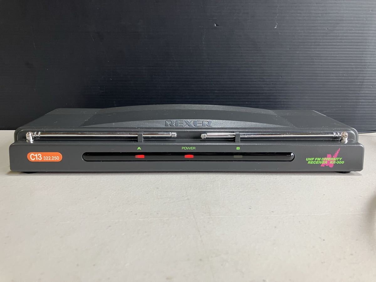 REXER レクサー ギター ベース用　ワイヤレス システム RGX-300 C13 通電のみ確認済み　現状品_画像3