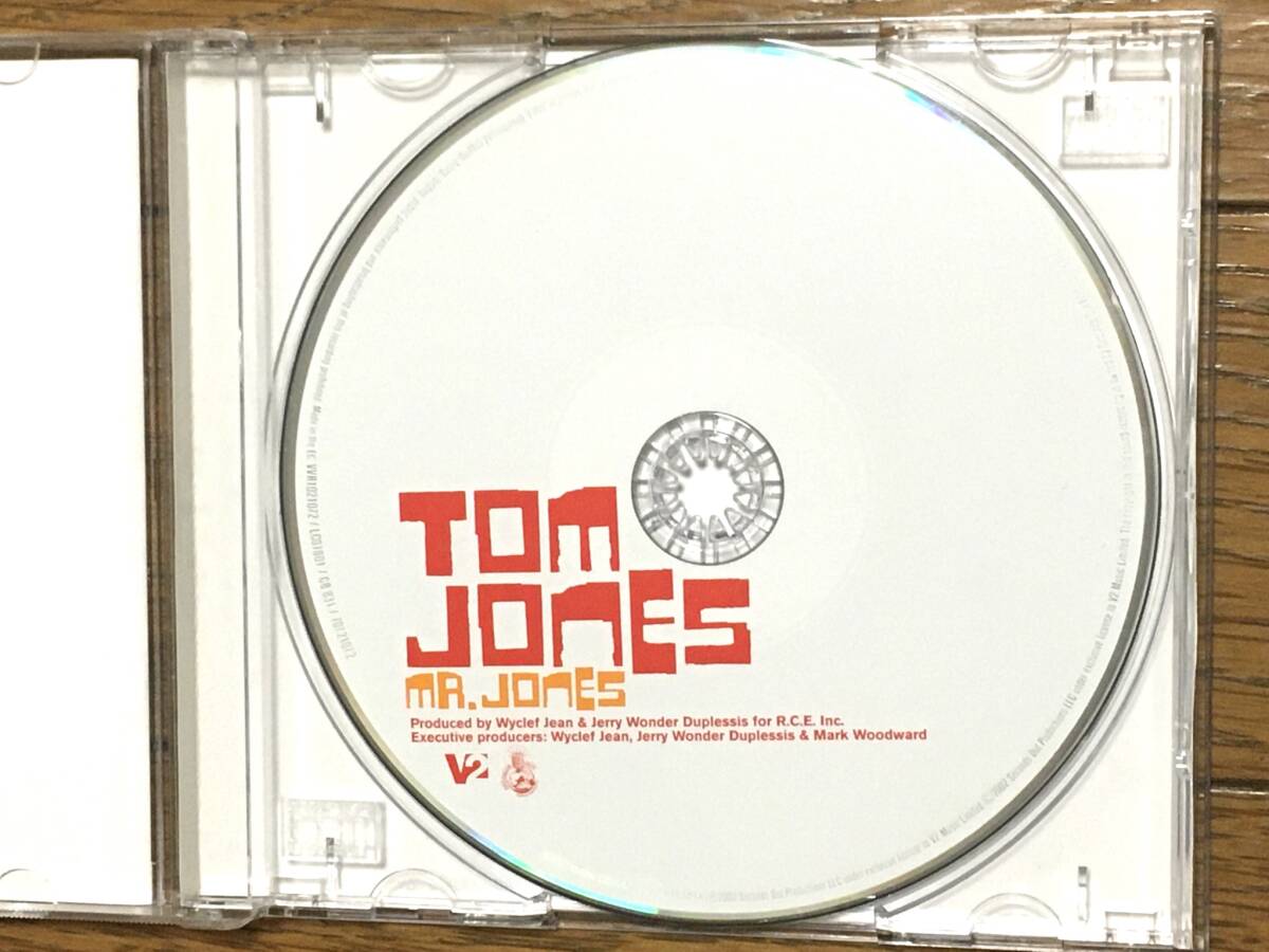 TOM JONES / MR. JONES ポップロック R&B Hiphop 傑作 輸入盤(EU盤 品番:VVR1021072) Wyclef Jean / The Fugees / Allure / Bob Seger _画像5