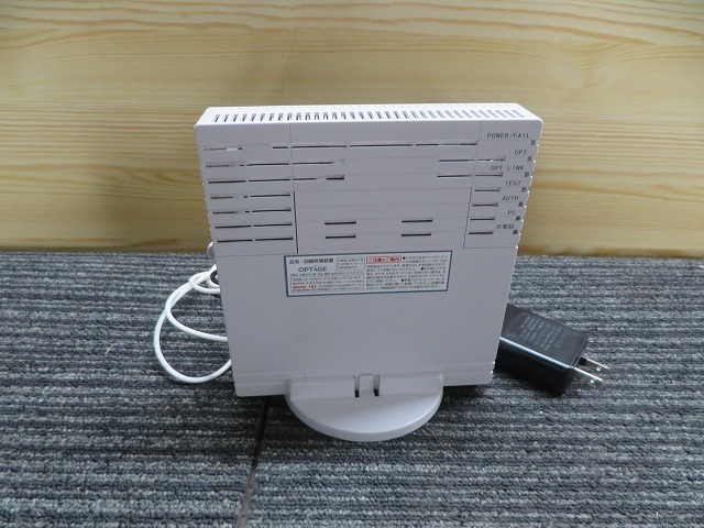 NC☆富士通 光回線 ONU3GE/FE2 光回線終端装置 ◎通電OK ◎動作外し_画像4