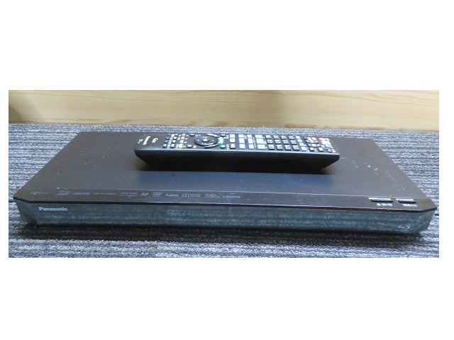T☆Panasonic　パナソニック DMR-BRW500　ブルーレイレコーダー　2015年製　リモコン　B-CAS付　 ◎通電OK ◎再生など簡易動作確認済_画像1
