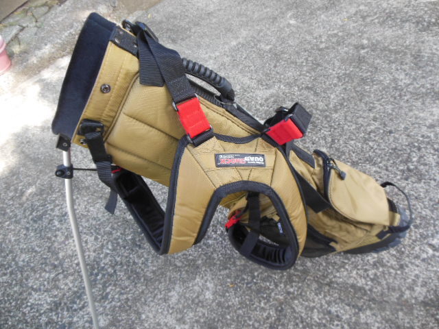 ☆ BELDING ベルディング キャディバック スタンド式 ダブルショルダー 中高生 未使用 ☆_画像1