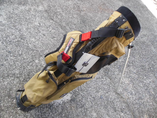 ☆ BELDING ベルディング キャディバック スタンド式 ダブルショルダー 中高生 未使用 ☆_画像2