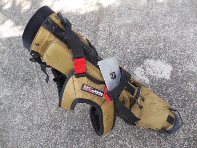 ☆ BELDING ベルディング キャディバック スタンド式 ダブルショルダー 中高生 未使用 ☆_画像3