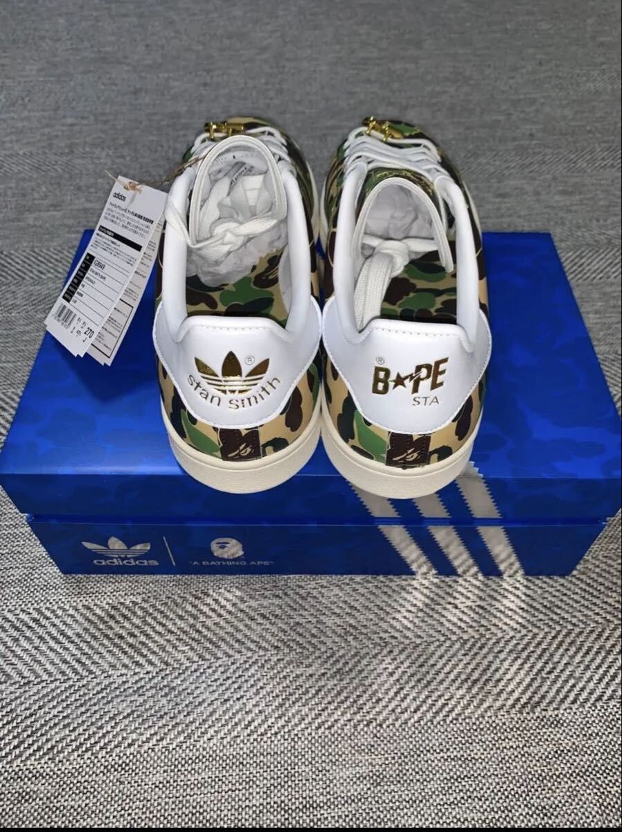 スタンスミス×BAPE/STAN SMITH×BAPE 27cm adidas アディダス スタンスミス エイプ_画像2