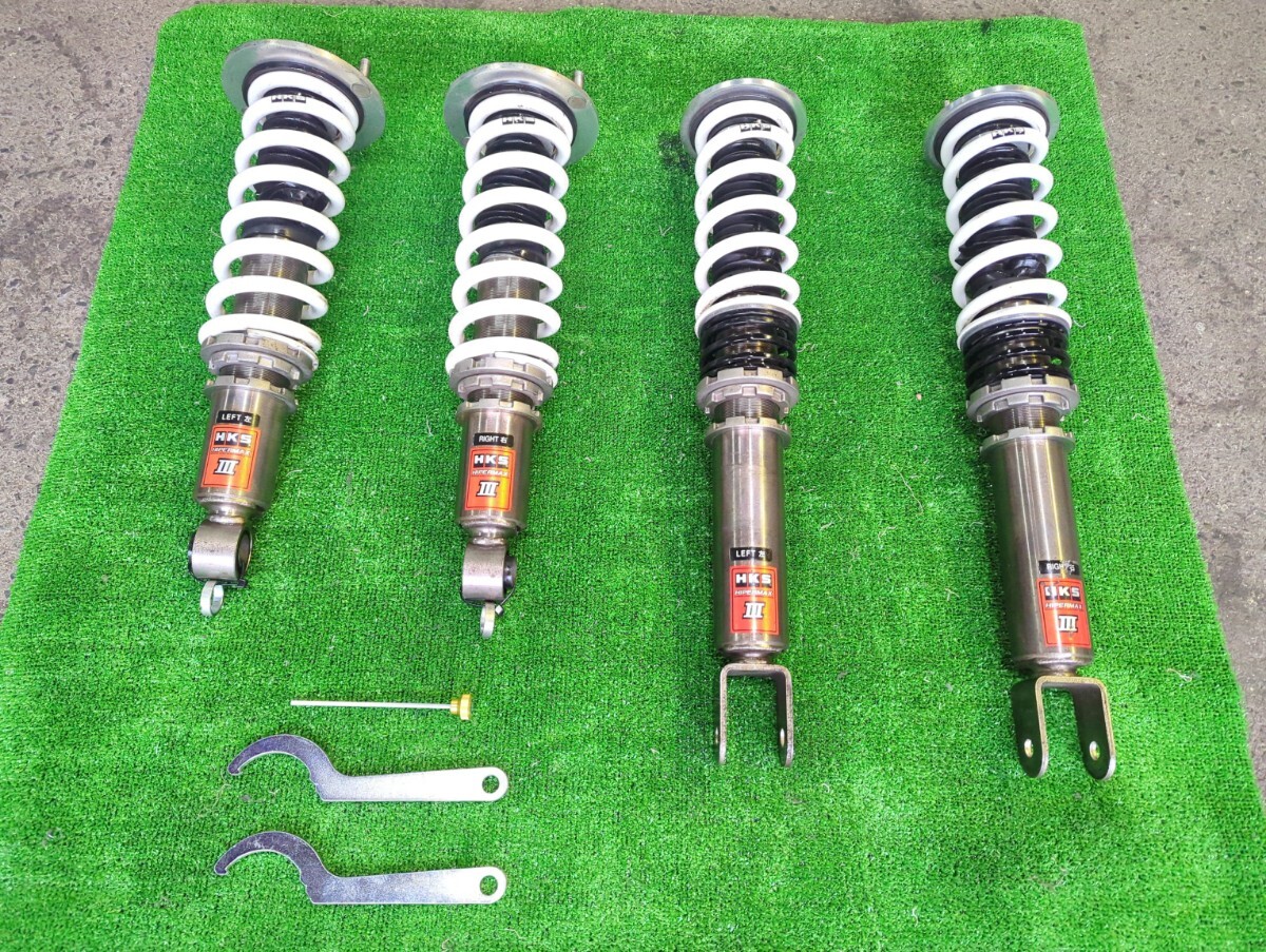 Nissan R32(BNR32) Skyline HKS hyper-max Ⅲ Full Tap тип амортизатор комплект Nissan R32(BNR32) Skyline HKS hyper-max Ⅲ Full Tap тип амортизатор комплект