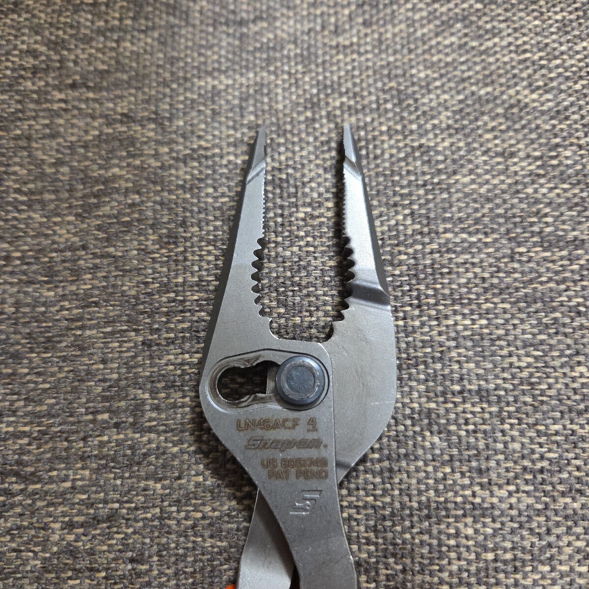 スナップオン LN46ACF ガンメタ プライヤー_画像3