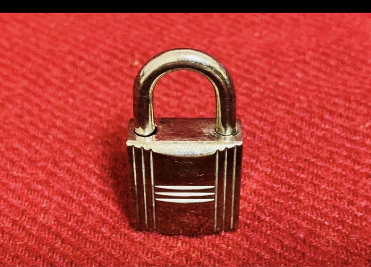 HERMES 南京錠 鍵 シルバー カデナ エルメス カギ_画像2