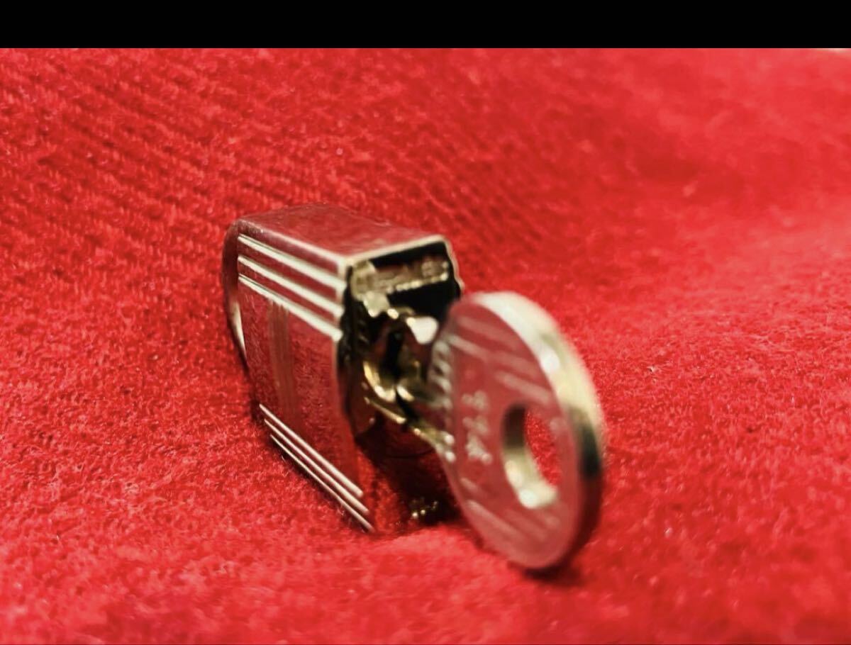 HERMES 南京錠 鍵 シルバー カデナ エルメス カギ_画像4