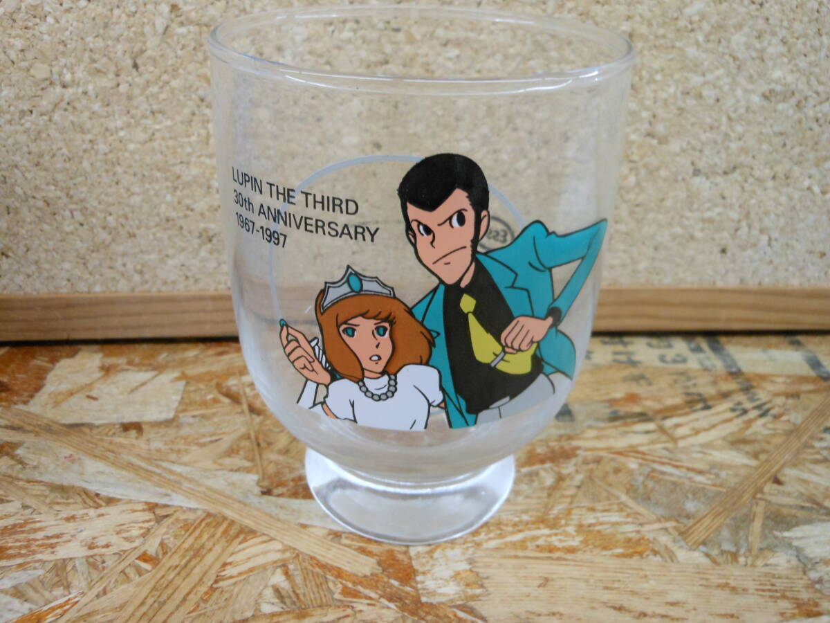 未使用品■ルパン三世　30周年記念グラス　当時物　ESSOノベルティグッズ　カリオストロの城_画像2