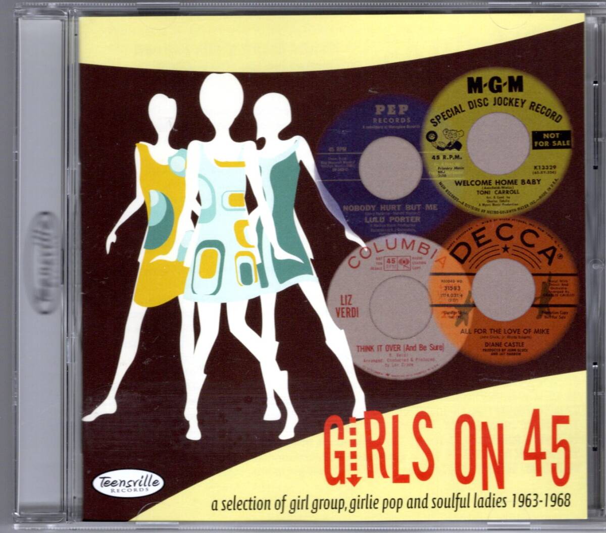 VA/GIRLS ON 45 26GIRL GROUPS,GIRLIE POP AND SOULFUL LADIRE 1963-1968_画像1