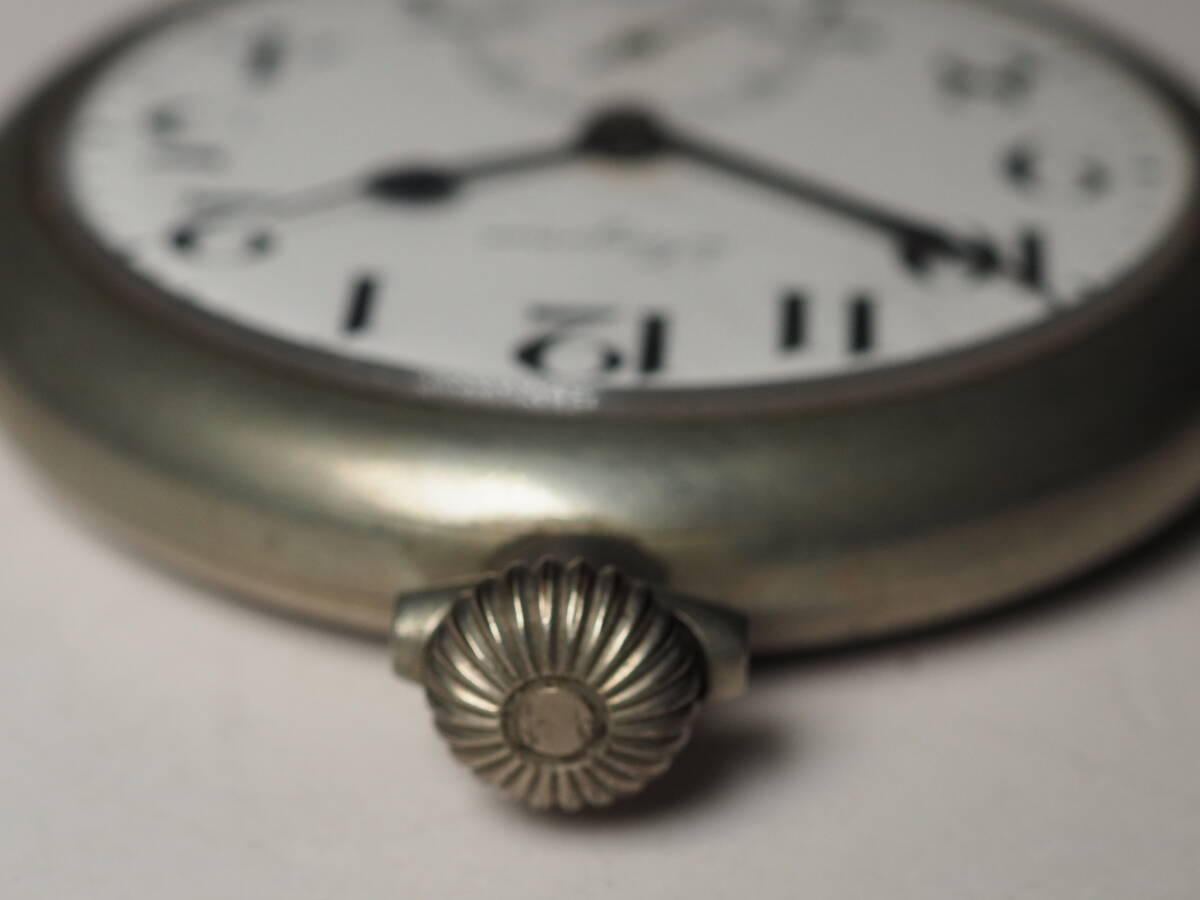 ロンジン 手巻き式 懐中時計 LONGINES スモールセコンド 不動_画像4