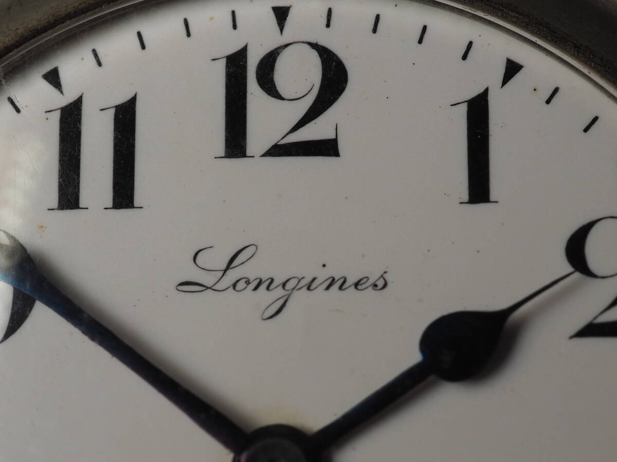 ロンジン 手巻き式 懐中時計 LONGINES スモールセコンド 不動_画像6