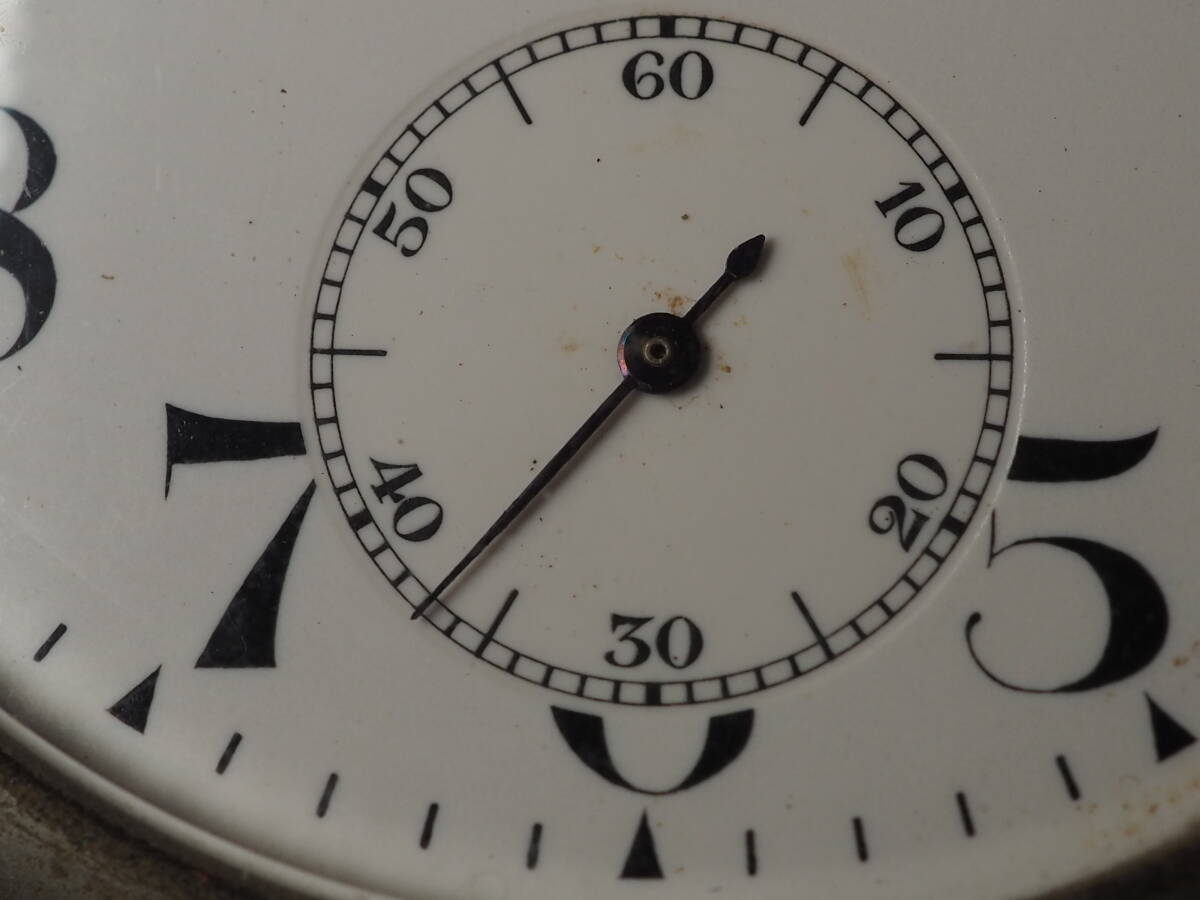 ロンジン 手巻き式 懐中時計 LONGINES スモールセコンド 不動_画像7