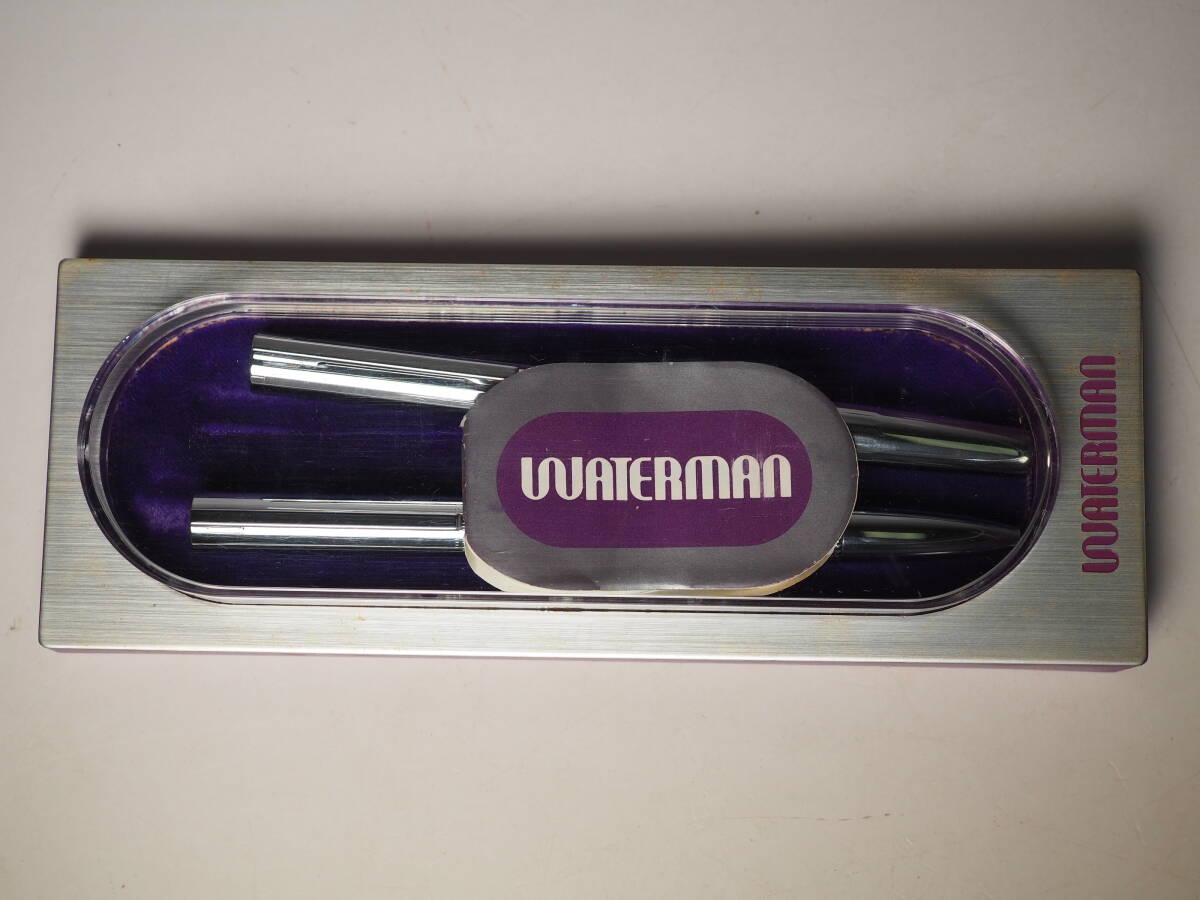 WATERMAN ウォーターマン 万年筆　４色ボールペン　２点セット_画像1