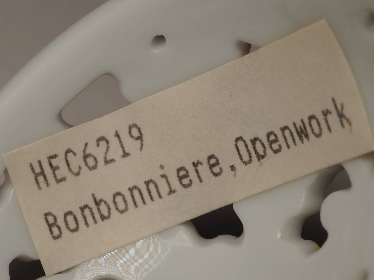 ヘレンド HEREND　ボンボニエール 小型 ピンク系　小物入れ　蓋付容器　良品_画像5