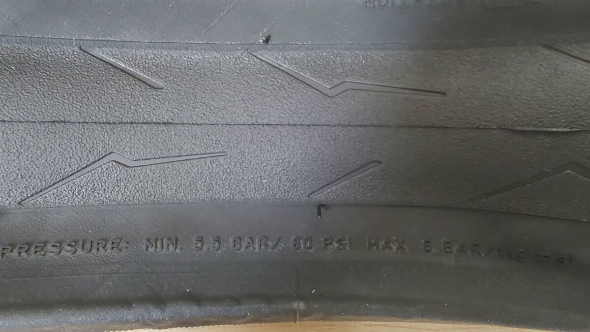 PIRELLI P ZERO Race ピレリ Pゼロ レース　26C　ブラック/ライム　未使用/2本セット_画像7