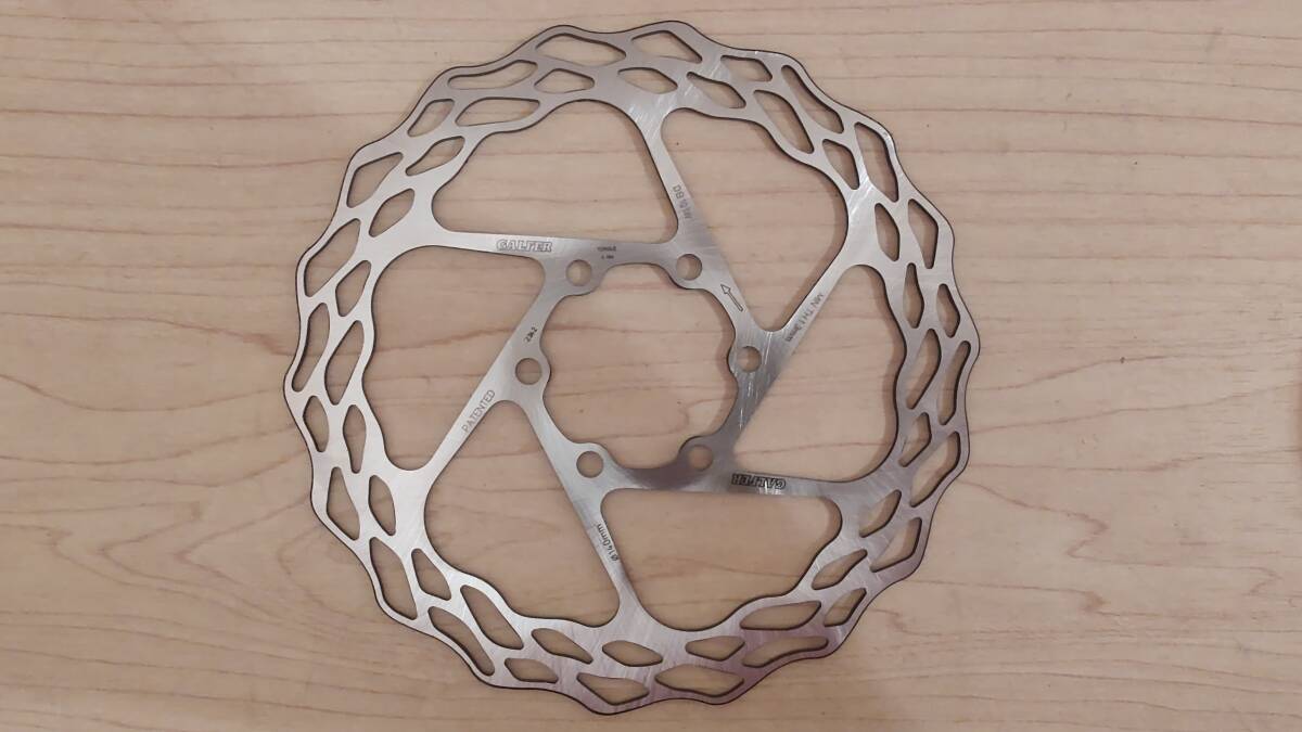 GALFER Wave Rotor ガルファー ウェーブローター　DB101W　140mm　6ボルト/センターロックアダプター無し　ロード/グラベル用　未使用/1枚_画像3