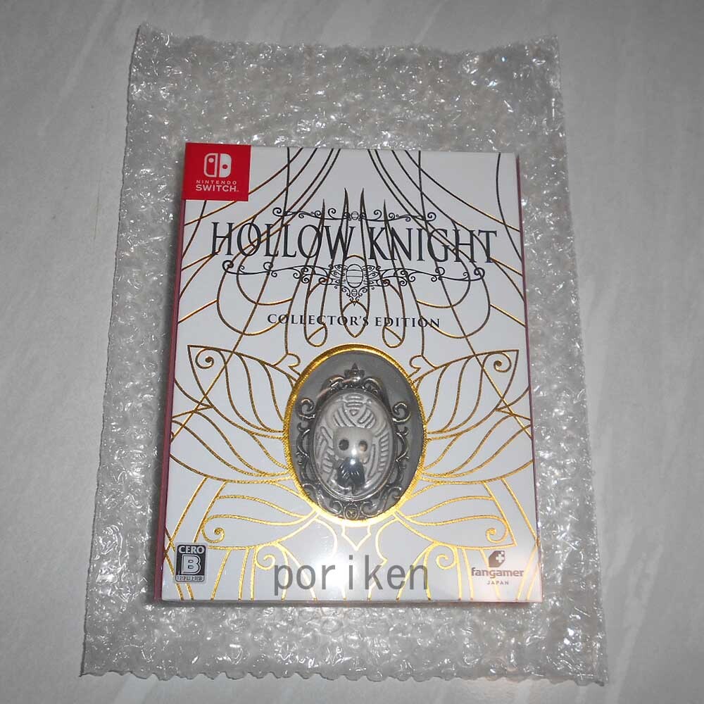 ◆Switch Hollow Knight コレクターズエディション 未使用品/検:ホロウナイト COLLECTOR’S EDITION 限定版 fangamer_画像1