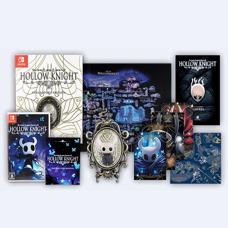 ◆Switch Hollow Knight コレクターズエディション 未使用品/検:ホロウナイト COLLECTOR’S EDITION 限定版 fangamer_画像3