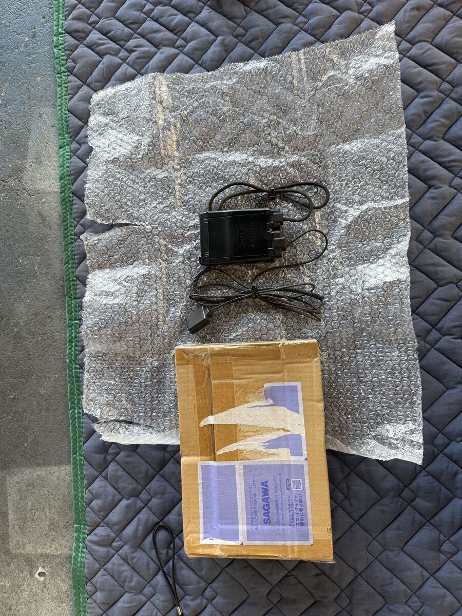 ミツバサンコーワ アンテナ分離型バイク用ETC車載器 MSC-BE51 中古品 通電・カード認識確認済み ！激安１円スタート　売り切りです。_画像2