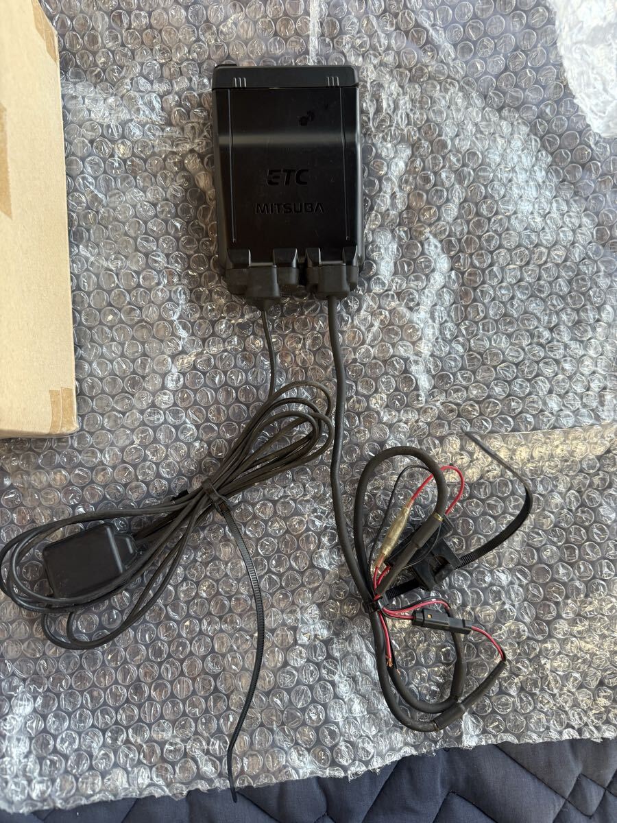 ミツバサンコーワ ETC バイク用 オートバイ用 二輪用 ETC車載器　　Ｂ　　ETC MITSUBA_画像1